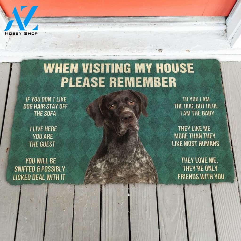 German shorthaired pointer funny doormat