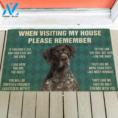 German Shorthaired Pointers's Rules Doormat