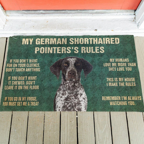 German Shorthaired Pointers's Rules Doormat