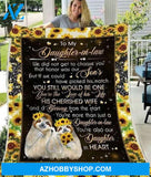 Gift Blanket For Daughter-In Law In Heart