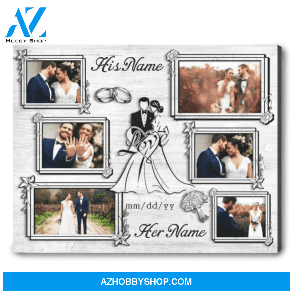 Gift For A Couple Anniversary Bedroom Wall Decor Above Bed Canvas Wall Art