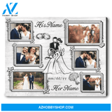 Gift For A Couple Anniversary Bedroom Wall Decor Above Bed Canvas Wall Art