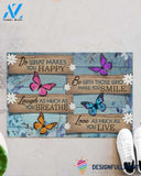 Gift For Butterfly Lover Butterfly Do What You Love Gift For You Doormat HG