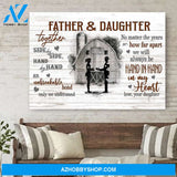 Gift For Dad From Daughter Country Life Barn Canvas