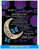 Gift For Granddaughter Blanket, To My Granddaughter You Are My Sunshine