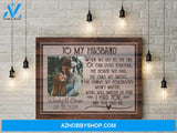 Gift for Husband - I had you and you had me - Personalized Canvas