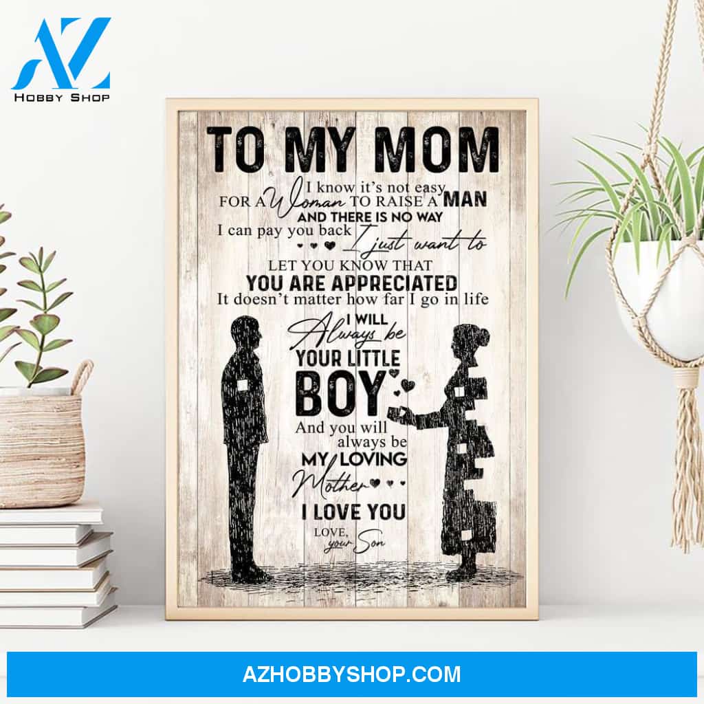 Gift For Mom It's Not Easy Vertical Poster