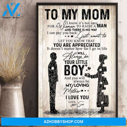 Gift For Mom It's Not Easy Vertical Poster