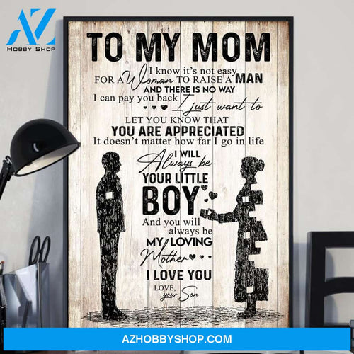 Gift For Mom It's Not Easy Vertical Poster