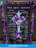 Gift For Mother Blanket Rose And Butterfly You Are My Confidant My Hero My Mom - Love From Daughter