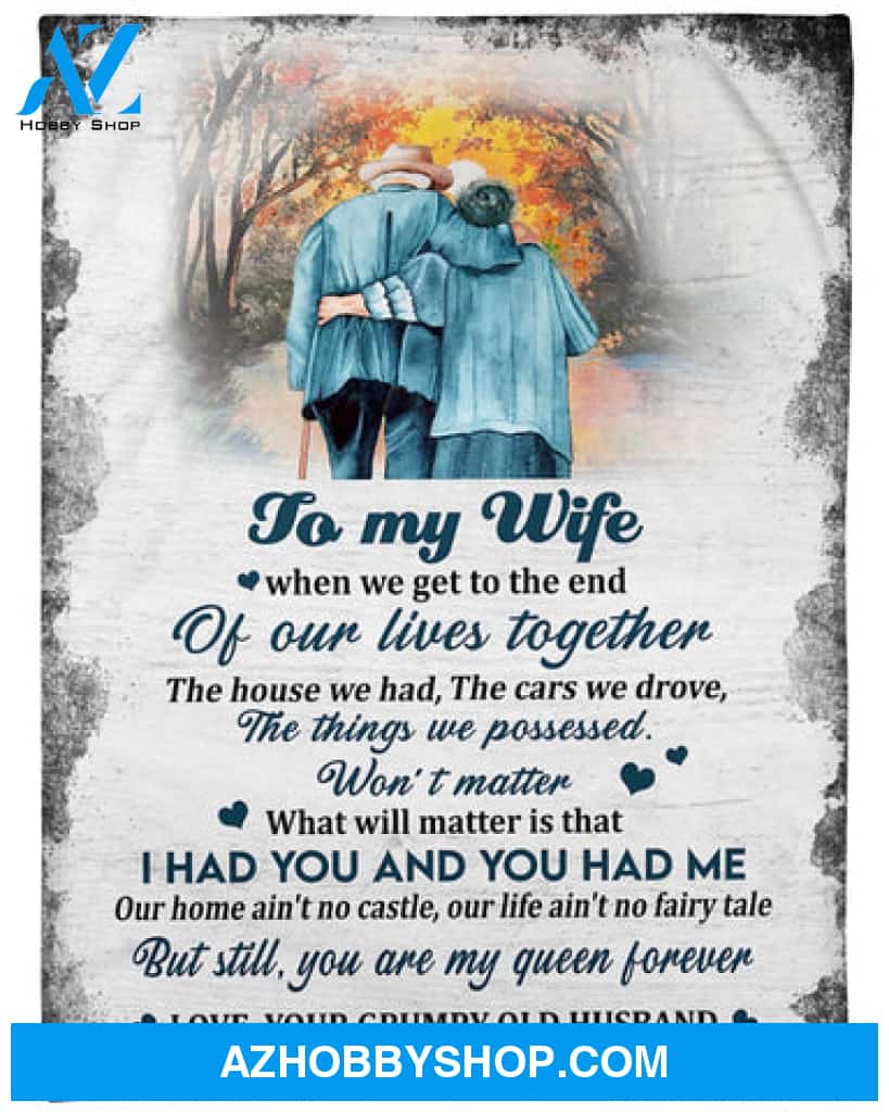 Gift For Wife Blanket, To My Wife You Are My Queen Forever - Love From Husband