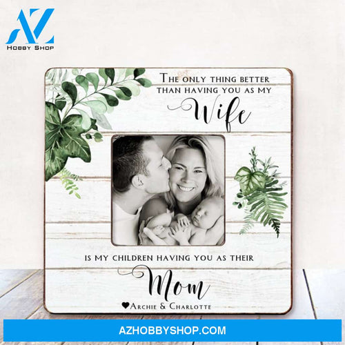 Personalized Canvas, Gift For Wife The Only Thing Canvas Wall Art, Wall Decor Visual Art