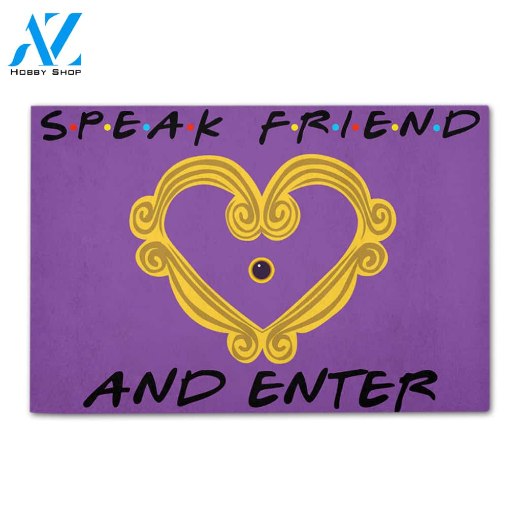 Gifts Ideas For Friend Besties, Speak friend and enter Doormat