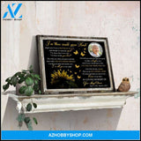 Personalized Gifts Memorial Photo Gifts I’m there inside your heart Canvas Prints Wall Art Decor