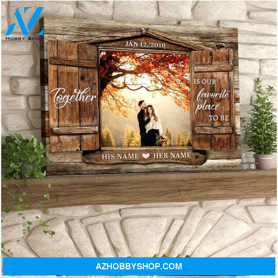 Personalized Gifts Together Custom Canvas Prints Wedding Anniversary Gifts Birthday Gifts