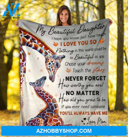 Giraffe Blanket
