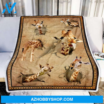 Giraffe Blanket, Giraffe Lover 2