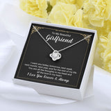 Girlfriend Always And Forever Love Knot Necklace