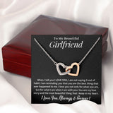 Girlfriend - My Love Story - Interlocking Hearts Necklace