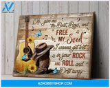 Zalooo Give Me The Beat Butterfly Wall Art Canvas