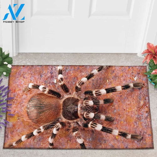 Givingcustom Halloween 3D Spider Funny Indoor And Outdoor Doormat Gift For Halloween Thanksgiving Christmas Birthday Gift Decor Warm House Gift Welcome Mat