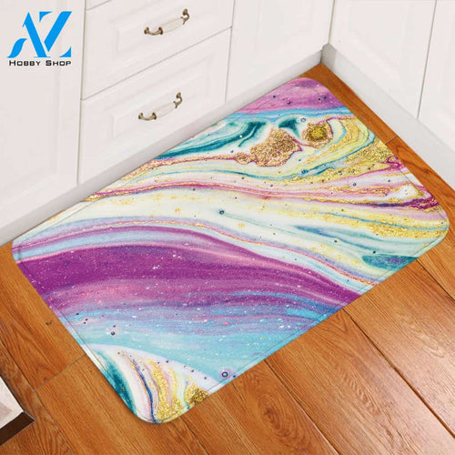 Glittered Fairy Stream Door Mat
