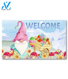 Gnome Easter Wheelbarrow Doormat - 18" x 30"