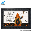 Gnomes of Halloween Broom Doormat - 18" x 30"