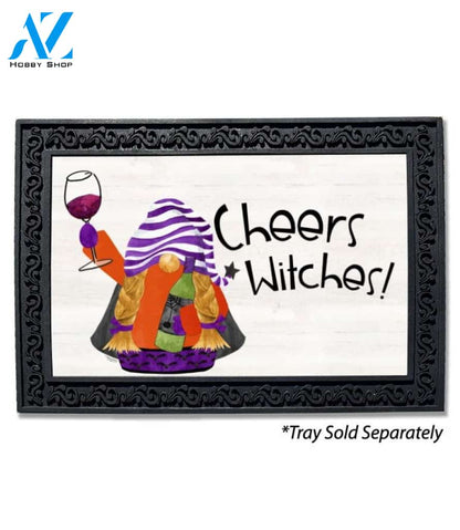 Gnomes of Halloween Cheers Doormat - 18" x 30"