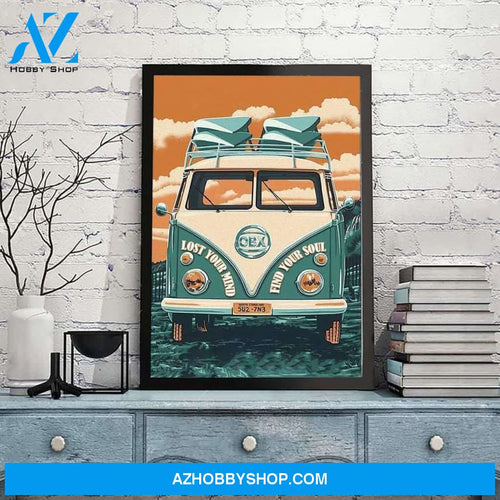 Go Camping Find Your Soul Canvas And Poster, Wall Decor Visual Art