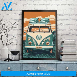 Go Camping Find Your Soul Canvas And Poster, Wall Decor Visual Art