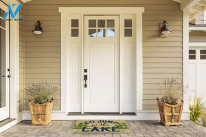 Go Jump In The Lake Funny Indoor And Outdoor Doormat Warm House Gift Welcome Mat Gift For Friend Family