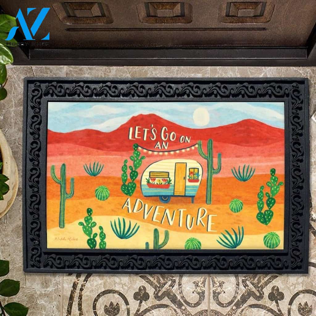 Go On an Adventure Camper Doormat - 18" x 30"