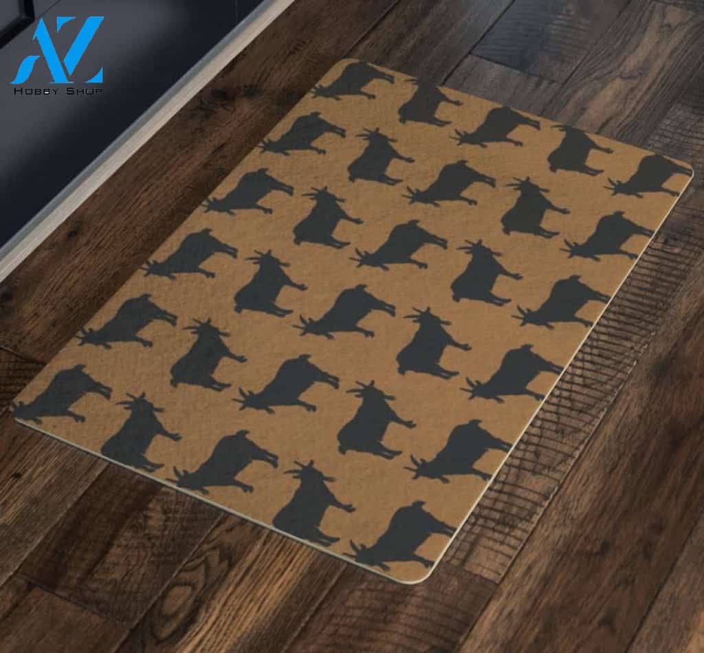 Goat Doormat Gift Floormat Funny Animal Welcome Mat