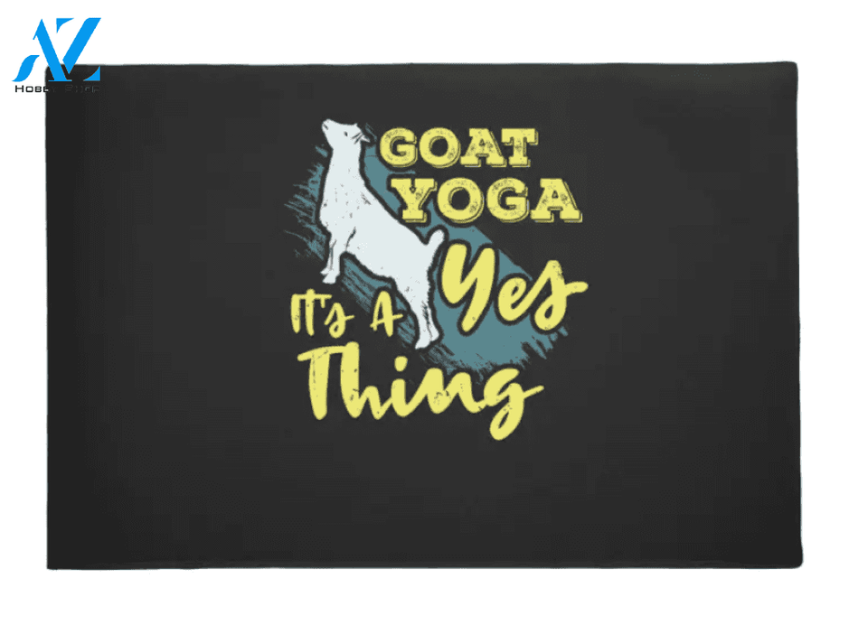 Goat Yoga Indoor And Outdoor Doormat Welcome Mat Housewarming Gift Home Decor Funny Doormat Gift For Yoga Lovers Gift For Friend