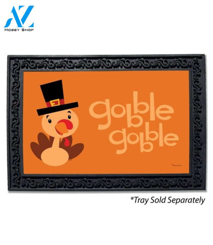 Gobble Gobble Turkey Doormat - 18" x 30"