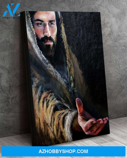 God Give Me Your Hand - Matte Canvas, gift for you, gift for him, gift for her, gift for christian
