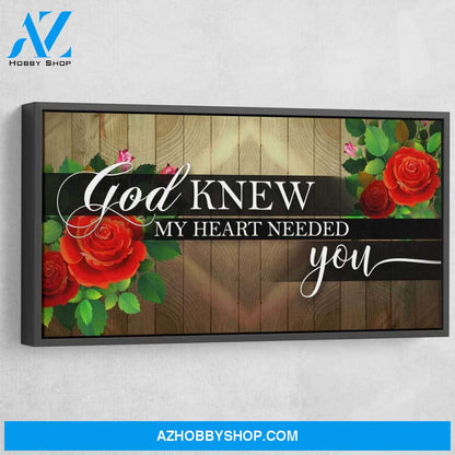 God Knew My Heart Needed You V3
