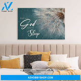 God Landscape Canvas Wall Art - Jesus Canvas Wall Art - Give It To God And Go To Sleep