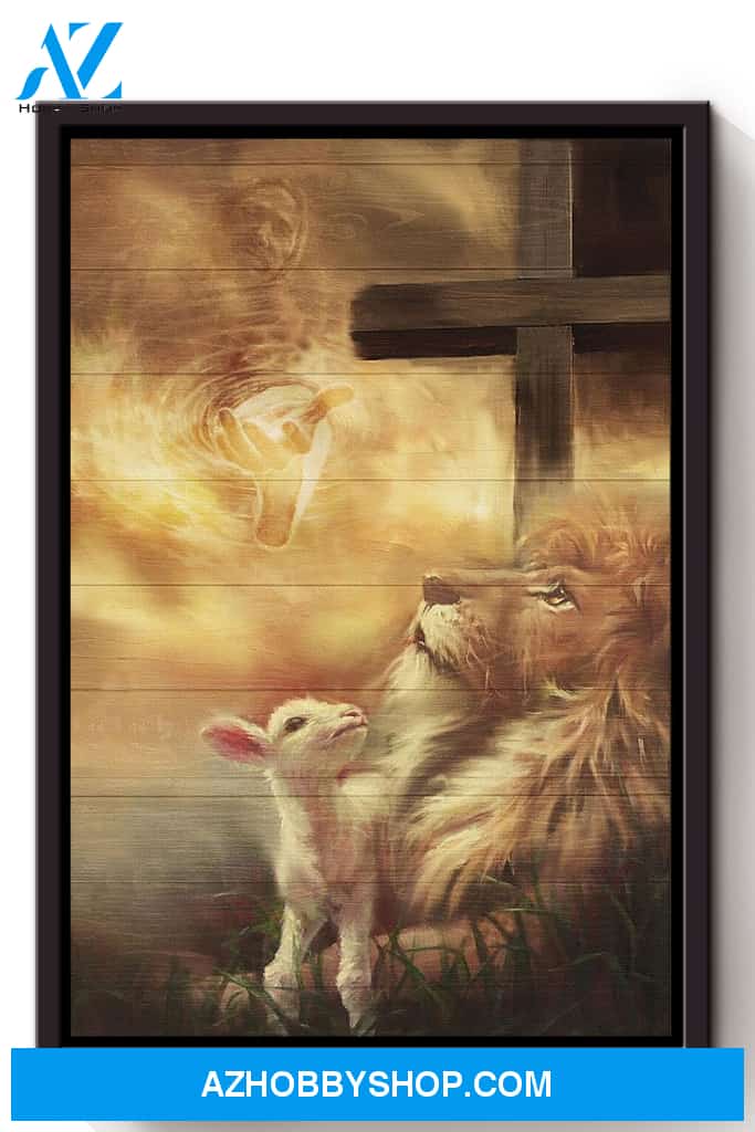 God Saves His Son Christian Wall Art Gift For Christmas Canvas And Poster, Wall Decor Visual Art