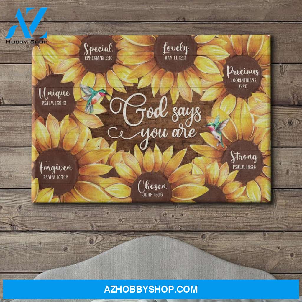 God Says You Are 2 - Premium Matte Canvas