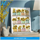 God Says You Are Sunflower and Hummingbird Canvas Wall Art Decor