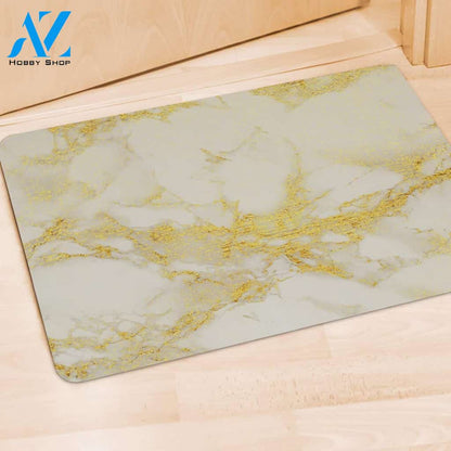 Gold Marble Door Mat