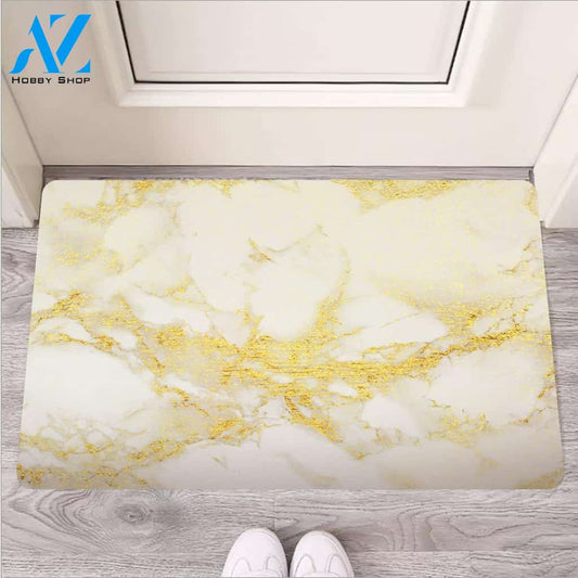 Gold Marble Door Mat