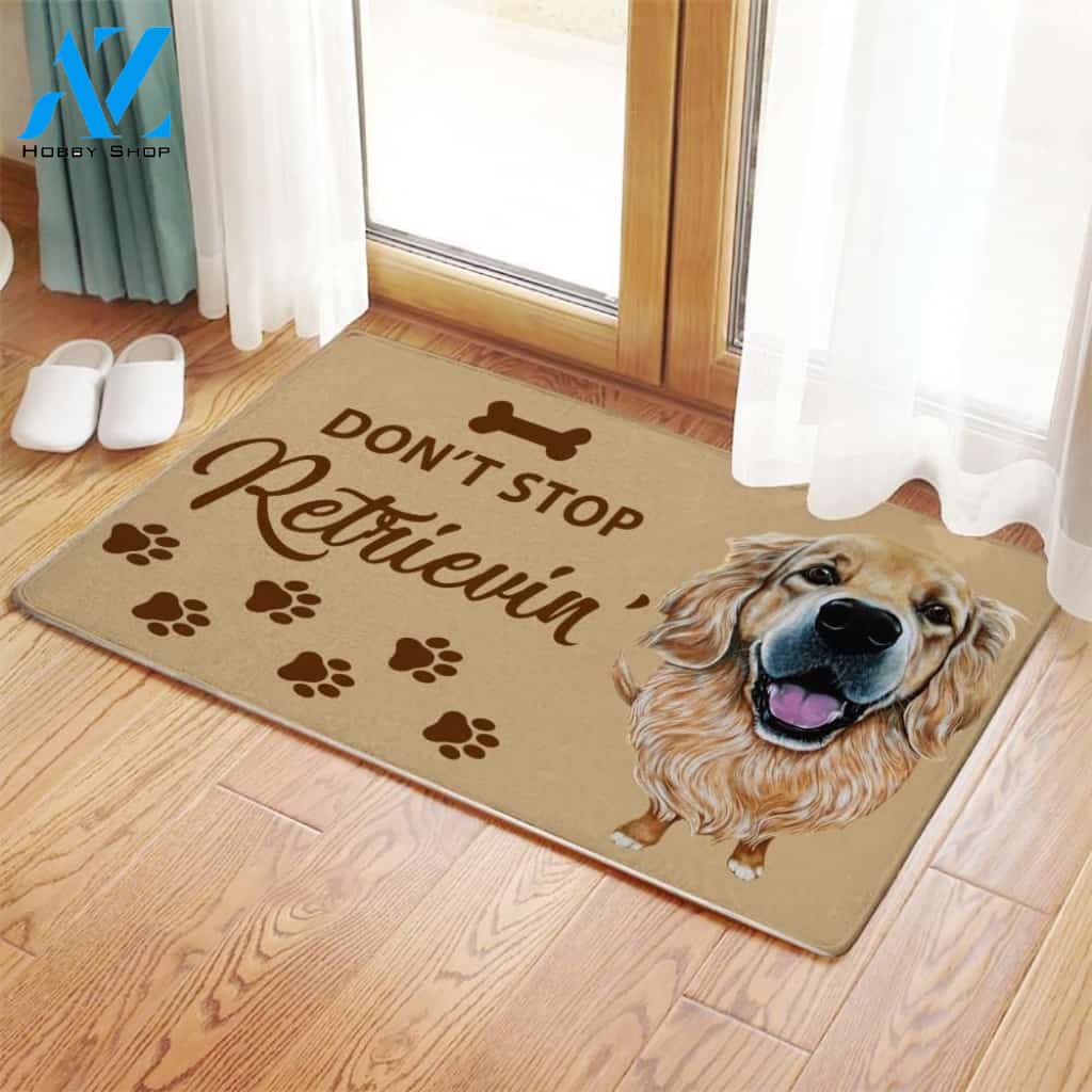 Golden Retriever CL08110073MDD Doormat