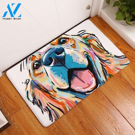 Golden Retriever CL270833MDD Doormat