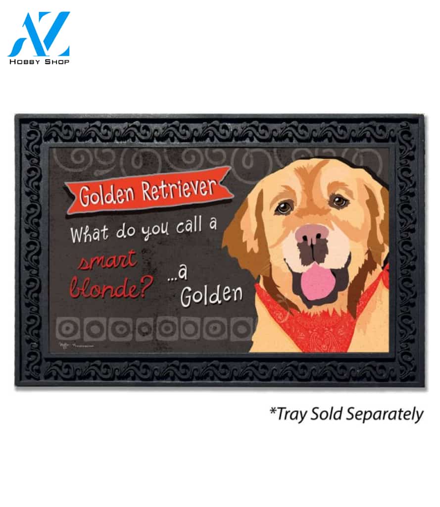 Golden Retriever Doormat - 18" x 30"