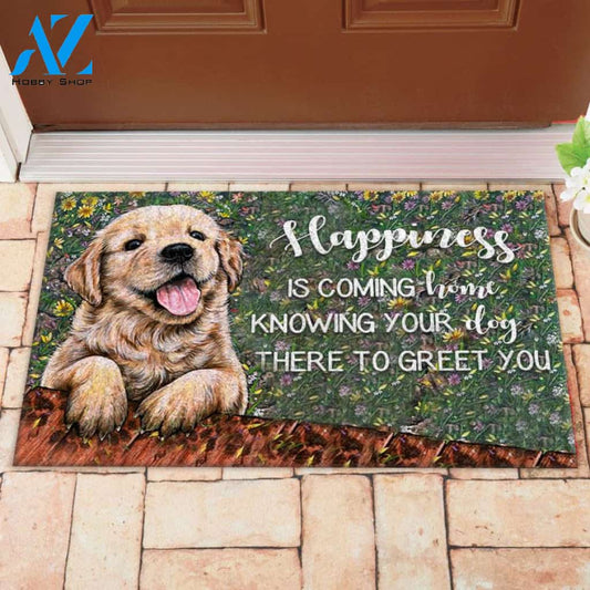 GOLDEN RETRIEVER Doormat Full Printing | Welcome Mat | House Warming Gift