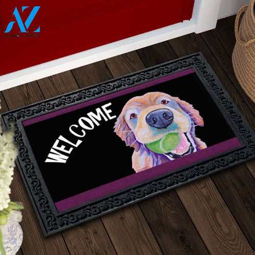 Golden Retriever Have A Ball Doormat - 18" x 30"