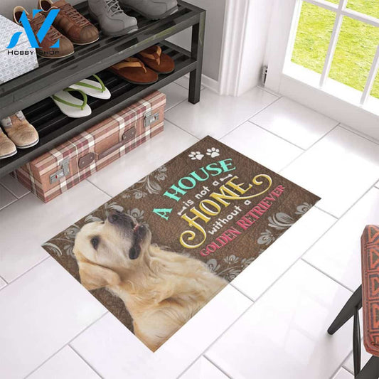 Golden Retriever Home doormat | Welcome Mat | House Warming Gift